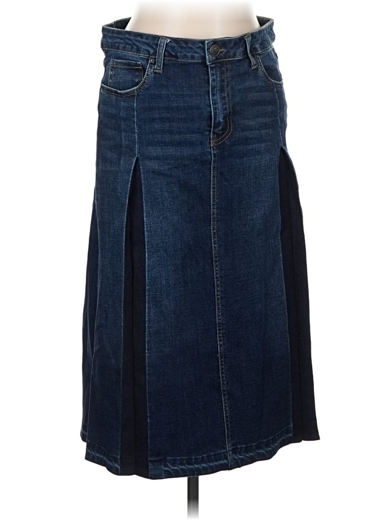 Pre-owned One 5 One Denim Skirt In Blue