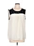 Christopher & Banks 100% Polyester Ivory Sleeveless Blouse Size L - photo 1