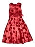 Rare Editions 100% Polyester Hearts Red Dress Size 12 - photo 2