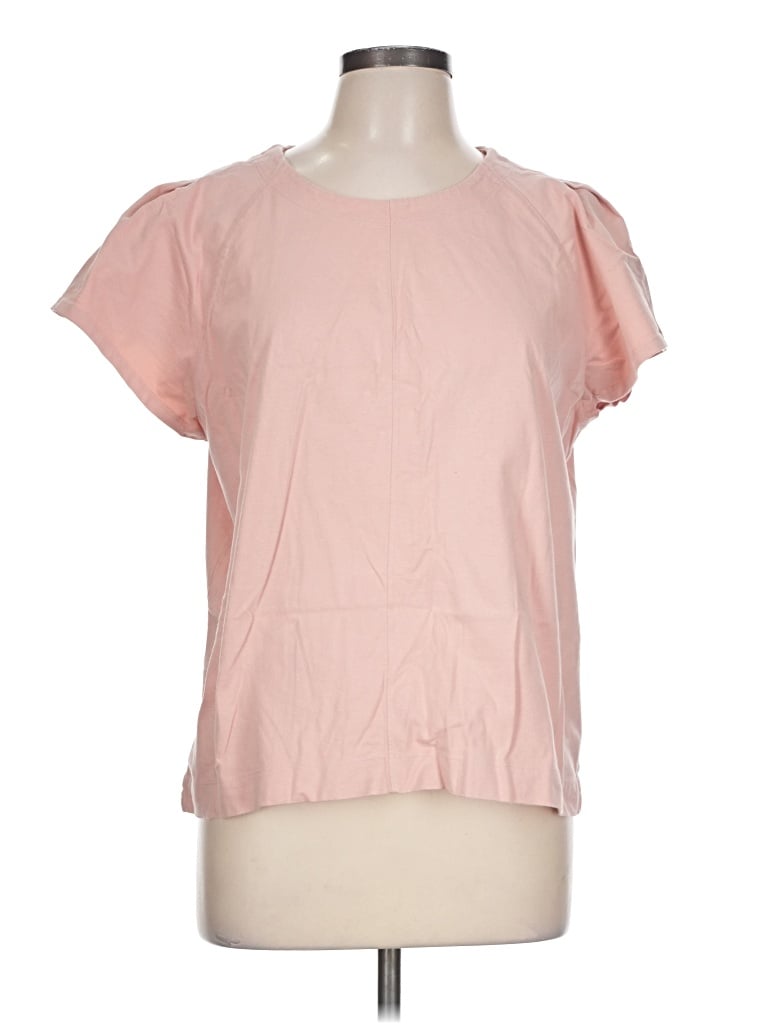 Pre-owned Free Assembly Short Sleeve T-shirt In Pink