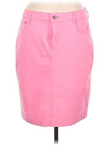 Charter Club Denim Skirt (view 1)