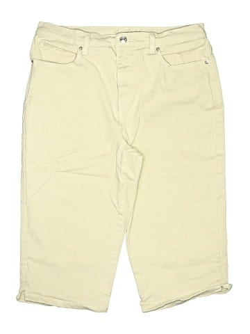 Gloria Vanderbilt Khaki Shorts (view 1)