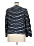 Charter Club Polka Dots Blue Blazer Size XL - photo 2
