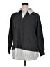 Adrianna Papell Gray Pullover Sweater Size 1X - photo 1
