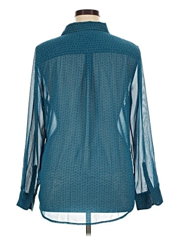 Banana Republic Factory Store Long Sleeve Blouse (view 2)