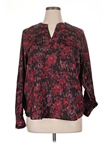 Simply Vera Vera Wang Long Sleeve Blouse (view 1)