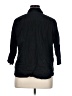 212 Collection Black 3/4 Sleeve Button-Down Shirt Size 1X - photo 2