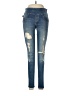 Rock & Republic Hearts Blue Jeans Size M - photo 1