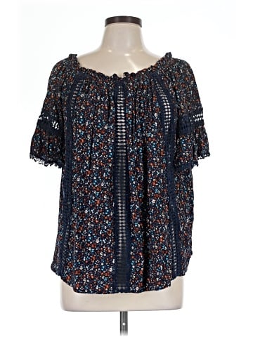 Easel Short Sleeve Blouse (view 1)