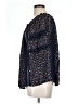 Easel 100% Rayon Blue Short Sleeve Blouse Size L - photo 5