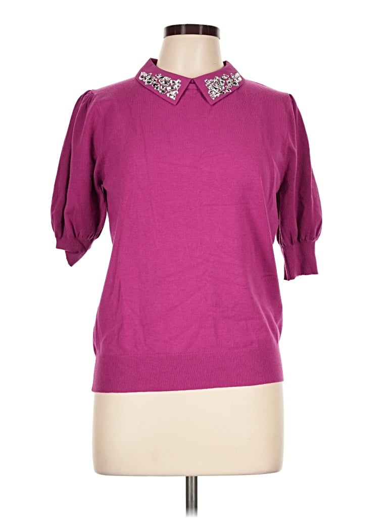 Pre-owned Sioni Pullover Sweater In Purple