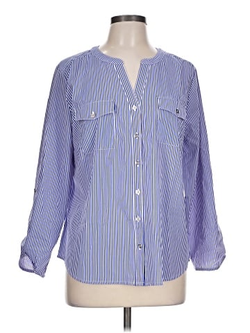Notations Long Sleeve Blouse (view 1)