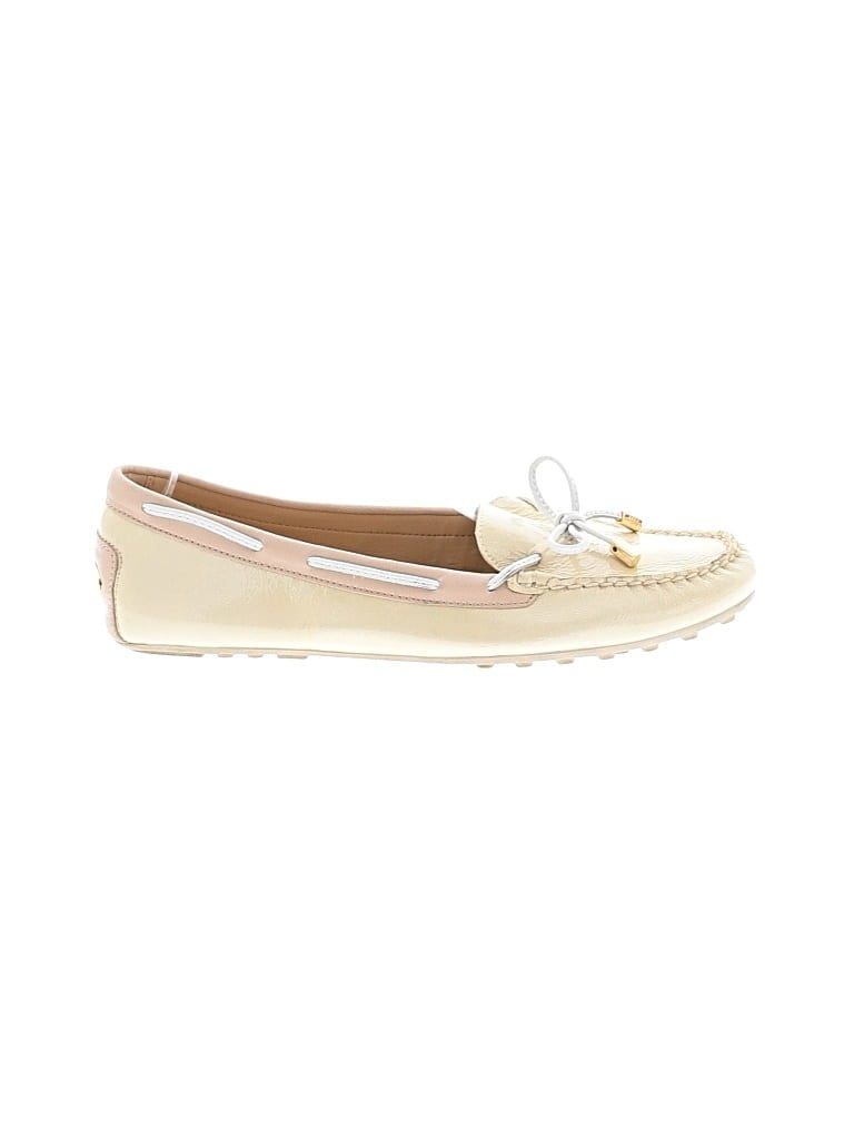 Pre-owned Michael Michael Kors Flats In Ivory