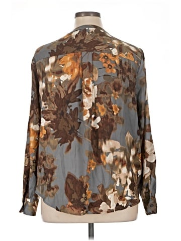 Simply Vera Vera Wang Long Sleeve Blouse (view 2)