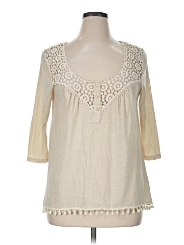 Umgee 3/4 Sleeve T-Shirt (view 1)