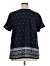 Rebecca Malone 100% Polyester Blue Short Sleeve Blouse Size 1X - photo 2