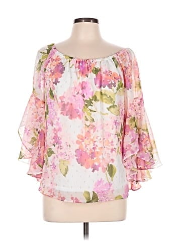 MSK 3/4 Sleeve Blouse (view 1)