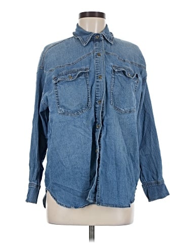 Gloria Vanderbilt Long Sleeve Button-Down Shirt (view 1)