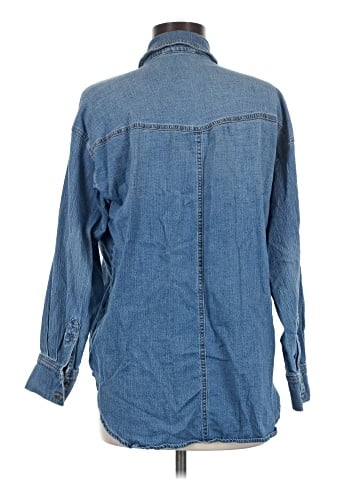 Gloria Vanderbilt Long Sleeve Button-Down Shirt (view 2)