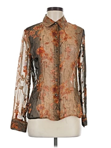 Kasper Long Sleeve Blouse (view 1)
