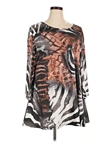 Lily by Firmiana Long Sleeve Blouse (view 1)