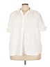 Max Studio 100% Polyester Ivory 3/4 Sleeve T-Shirt Size 3X - photo 1
