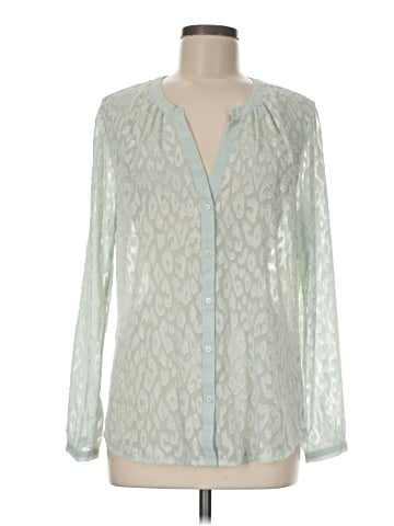 Banana Republic Factory Store Long Sleeve Blouse (view 1)