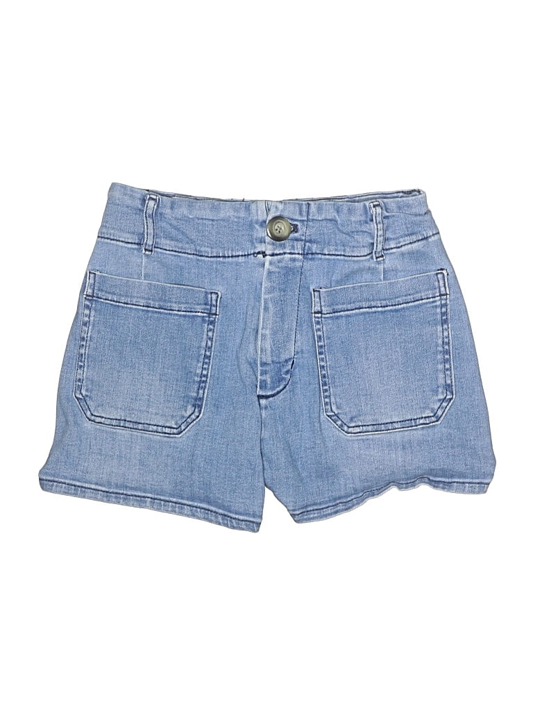Pre-owned Maeve Denim Shorts In Blue