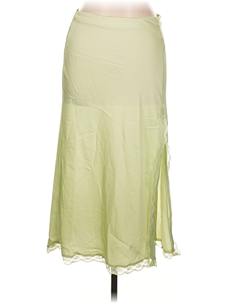 Pre-owned Divided By H&m Casual Skirt In Green