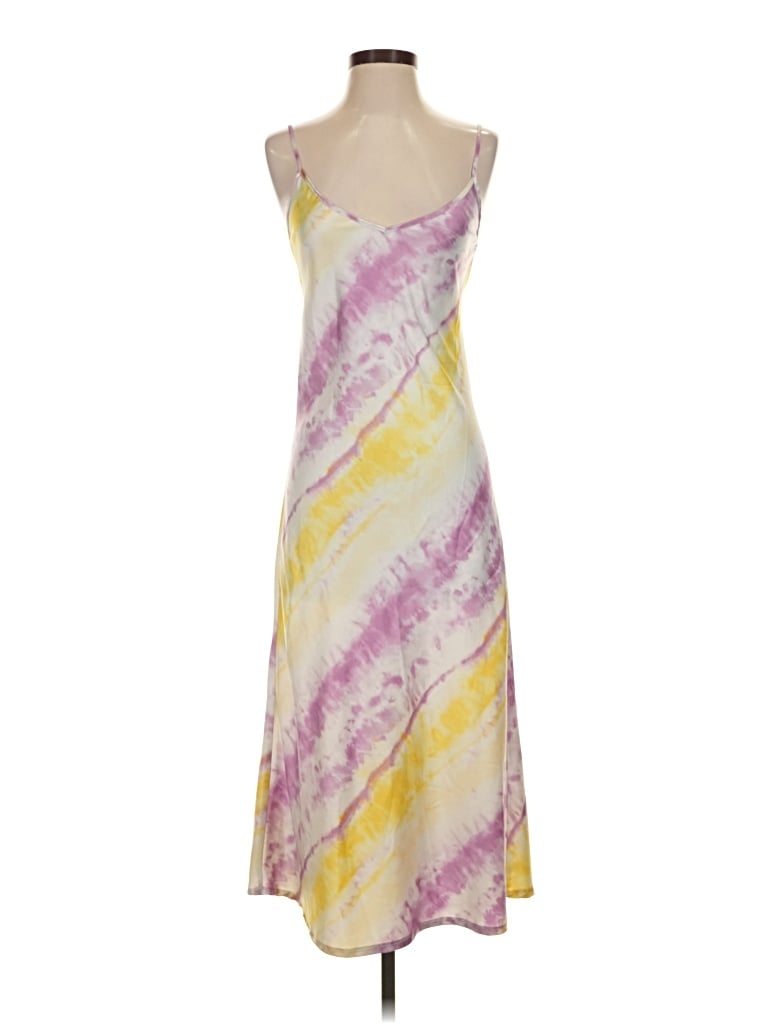 Pre-owned Bershka Casual Dress In Yellow