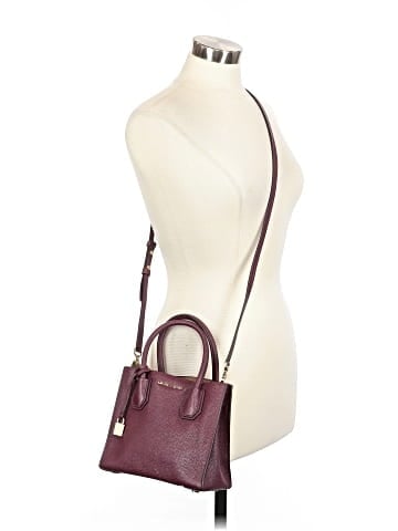 MICHAEL Michael Kors Leather Satchel (view 2)