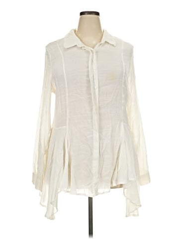 Ashley Stewart Long Sleeve Blouse (view 1)