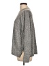 Lucky Brand Metallic Gray Pullover Sweater Size L - photo 5