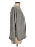 Lucky Brand Metallic Gray Pullover Sweater Size L - photo 4