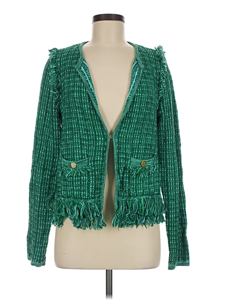 Pre-owned Lilly Pulitzer Cardigan Sweater In Green