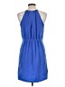 Zara Basic Solid Blue Casual Dress Size L - photo 2