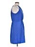 Zara Basic Solid Blue Casual Dress Size L - photo 4