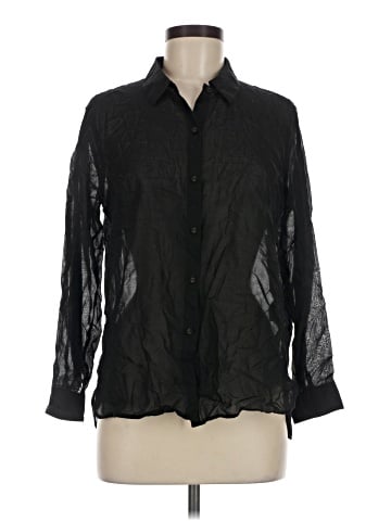 Ines de la Fressange for Uniqlo Long Sleeve Blouse (view 1)
