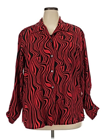 Notations Long Sleeve Blouse (view 1)