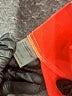 Brixon Ivy 100% Polyester Orange 3/4 Sleeve Blouse Size S - photo 8