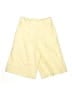 Unbranded 100% Polyester Yellow Shorts Size S - photo 1