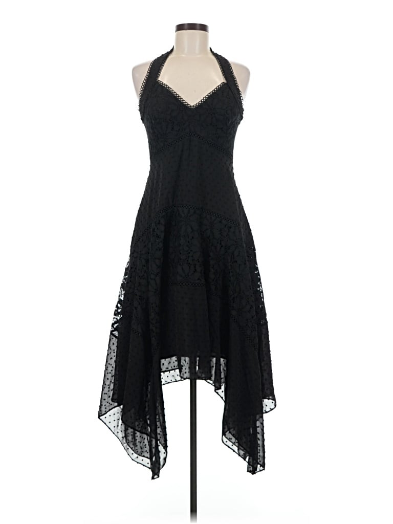 Pre-owned Taylor Cocktail Dress In Black