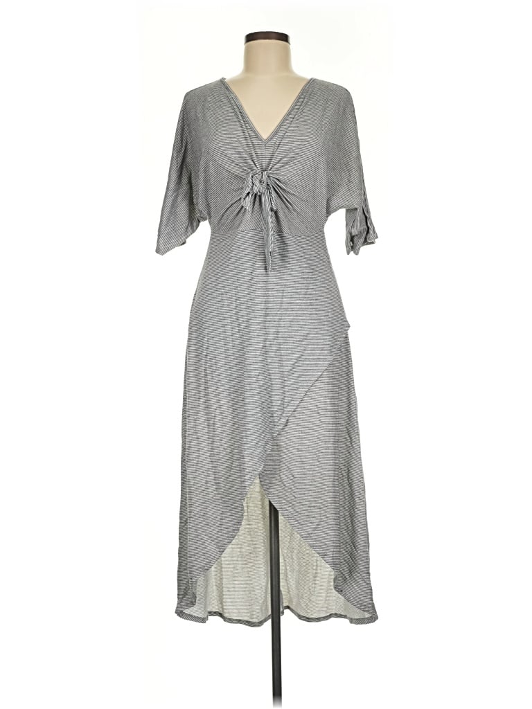 Pre-owned Andree By Unit Casual Dress In Gray