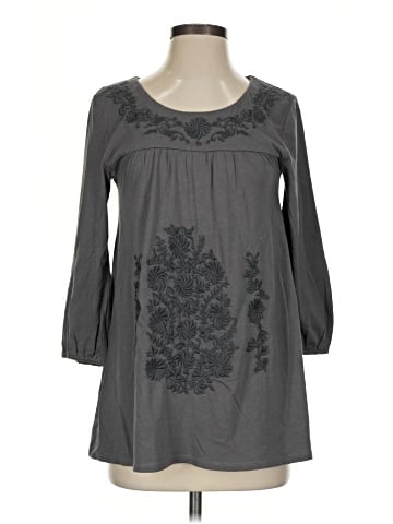 Garnet Hill 3/4 Sleeve Blouse (view 1)