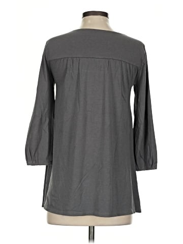 Garnet Hill 3/4 Sleeve Blouse (view 2)