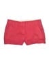 J.Crew 100% Cotton Solid Red Shorts Size 4 - photo 1