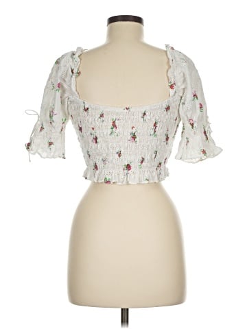 For Love & Lemons 3/4 Sleeve Blouse (view 2)