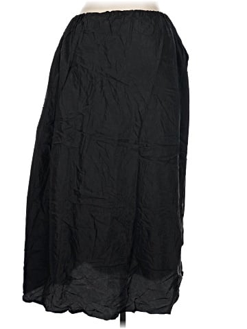 Linda Allard Ellen Tracy Silk Skirt (view 2)