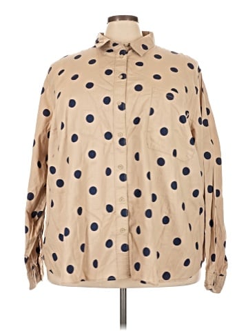 St. John's Bay Long Sleeve Button-Down Shirt (view 1)