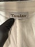 TanJay Solid White Casual Pants Size 32 waist (estimated) - photo 4